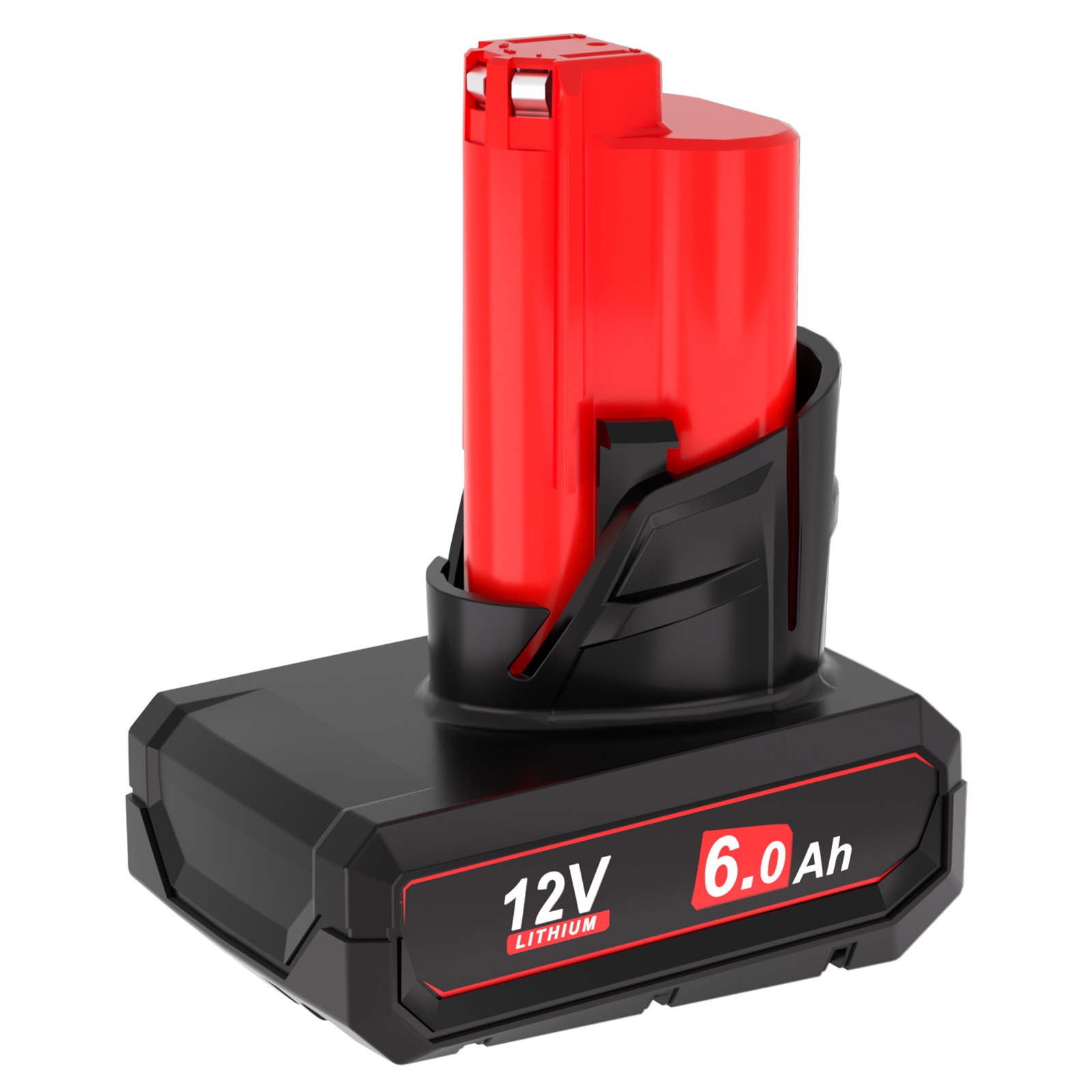 2Pack 6.0Ah Battery For Milwaukee M12 LITHIUM Extended Capacity 48-11-2460 12V