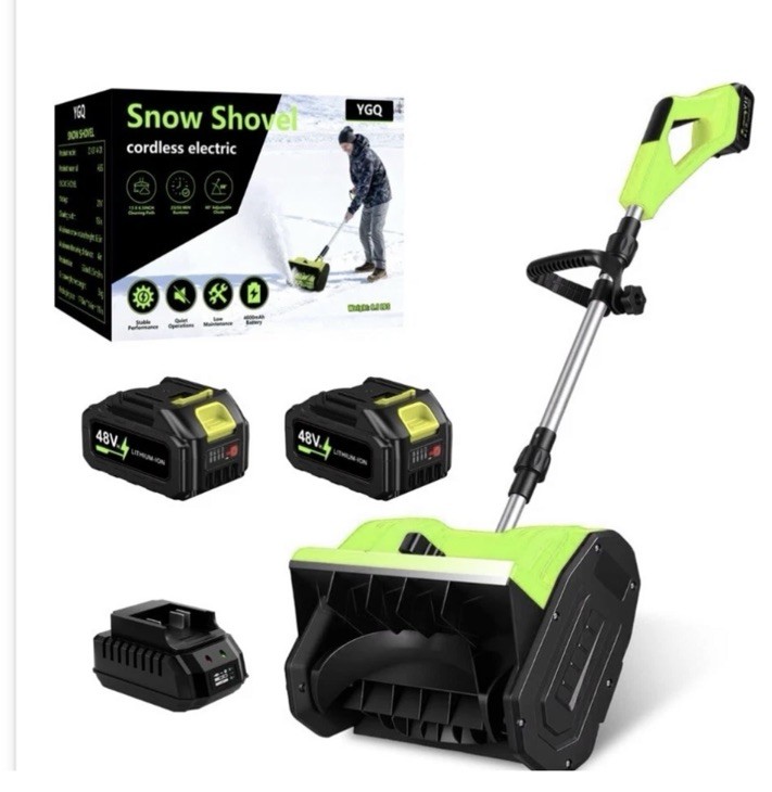 YGQ Cordless Electric Snow Shovel Free Shipping