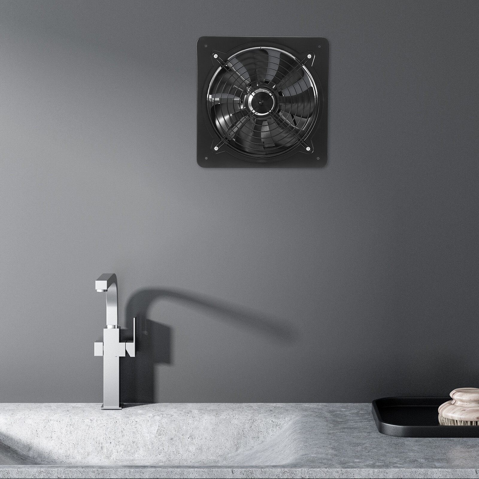 12″ Explosion Proof Fan Blower Axial Flow Exhaust Fan Ventilator Extractor 125w