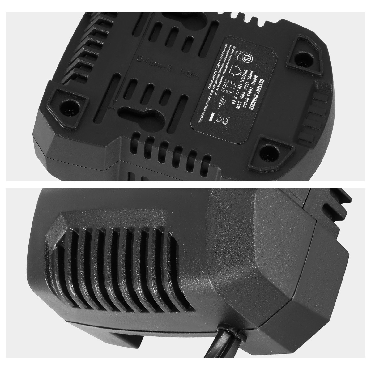 DNA Motoring 12V Base Type Lithium Ion Battery Quick Charger w/LED Indicator