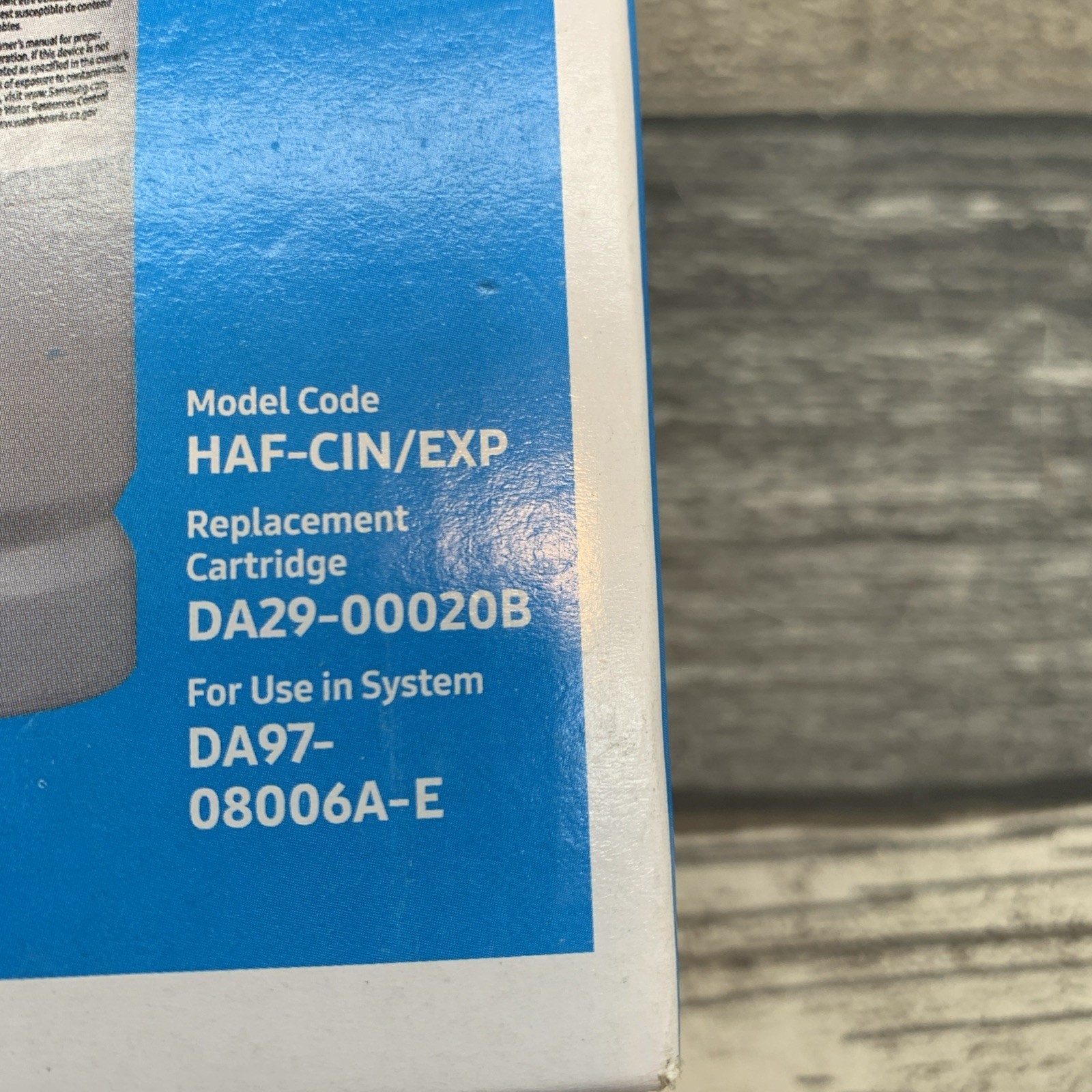 Samsung DA2900020B2 filter For Refrigerator {G6A}