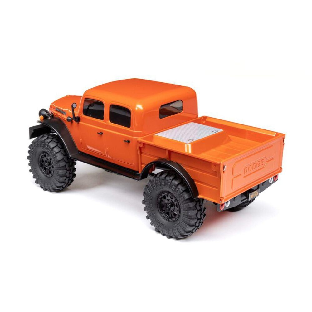 AXI00007T1 Axial 1/24 SCX24 Dodge Power Wagon 4WD Rock Crawler Brushed RTR, Oran