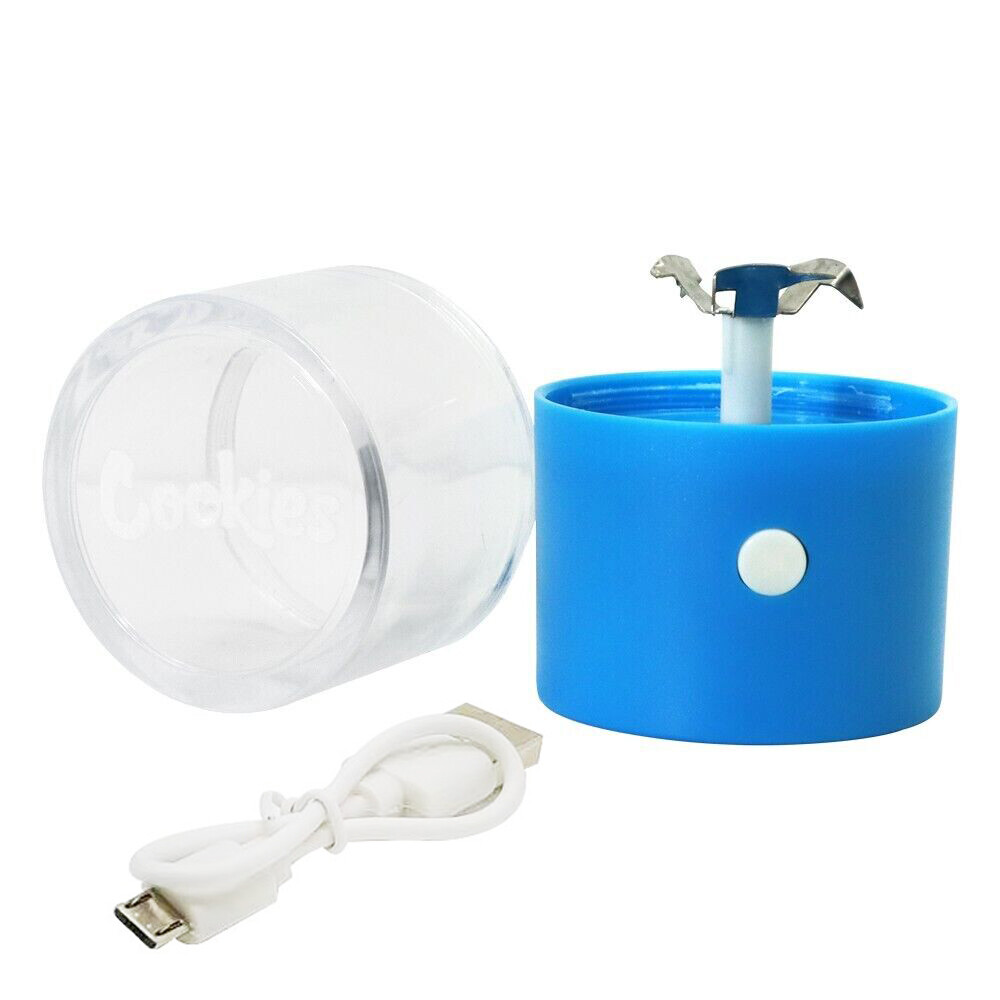 Electric Portable Auto Herb Garlic Grinding Crusher Machine / Rechargeable USB