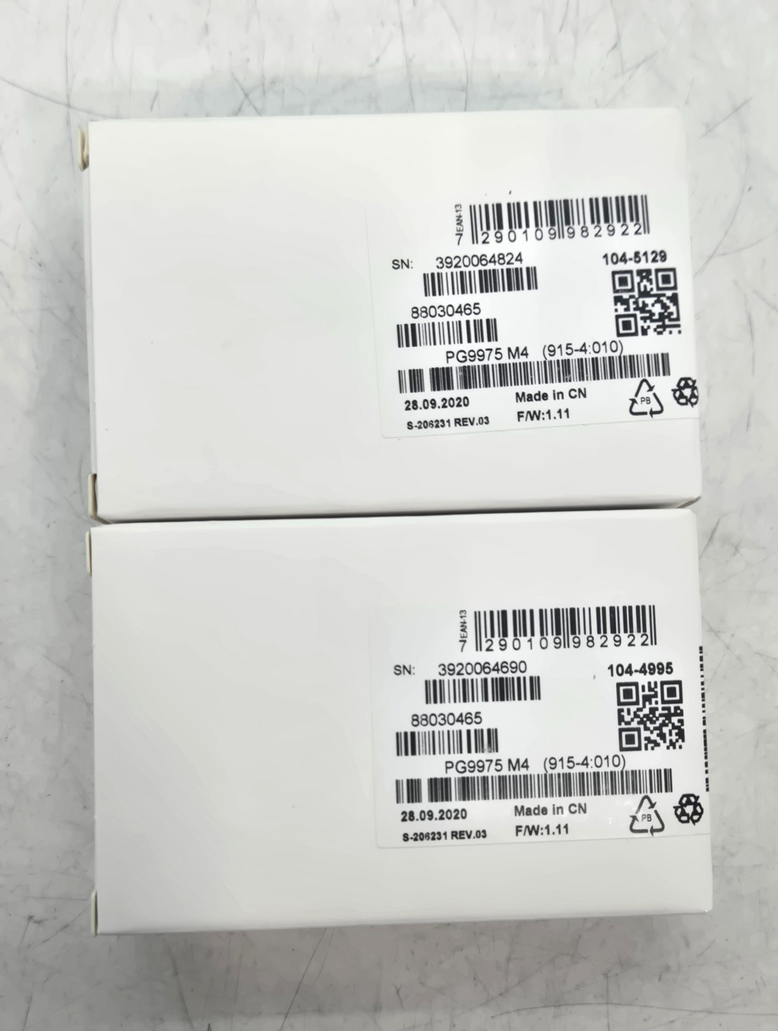 [LOT OF 2] DSC PG9975 Wireless PowerG Door/Window Contact FAST FREE SHIPPING a