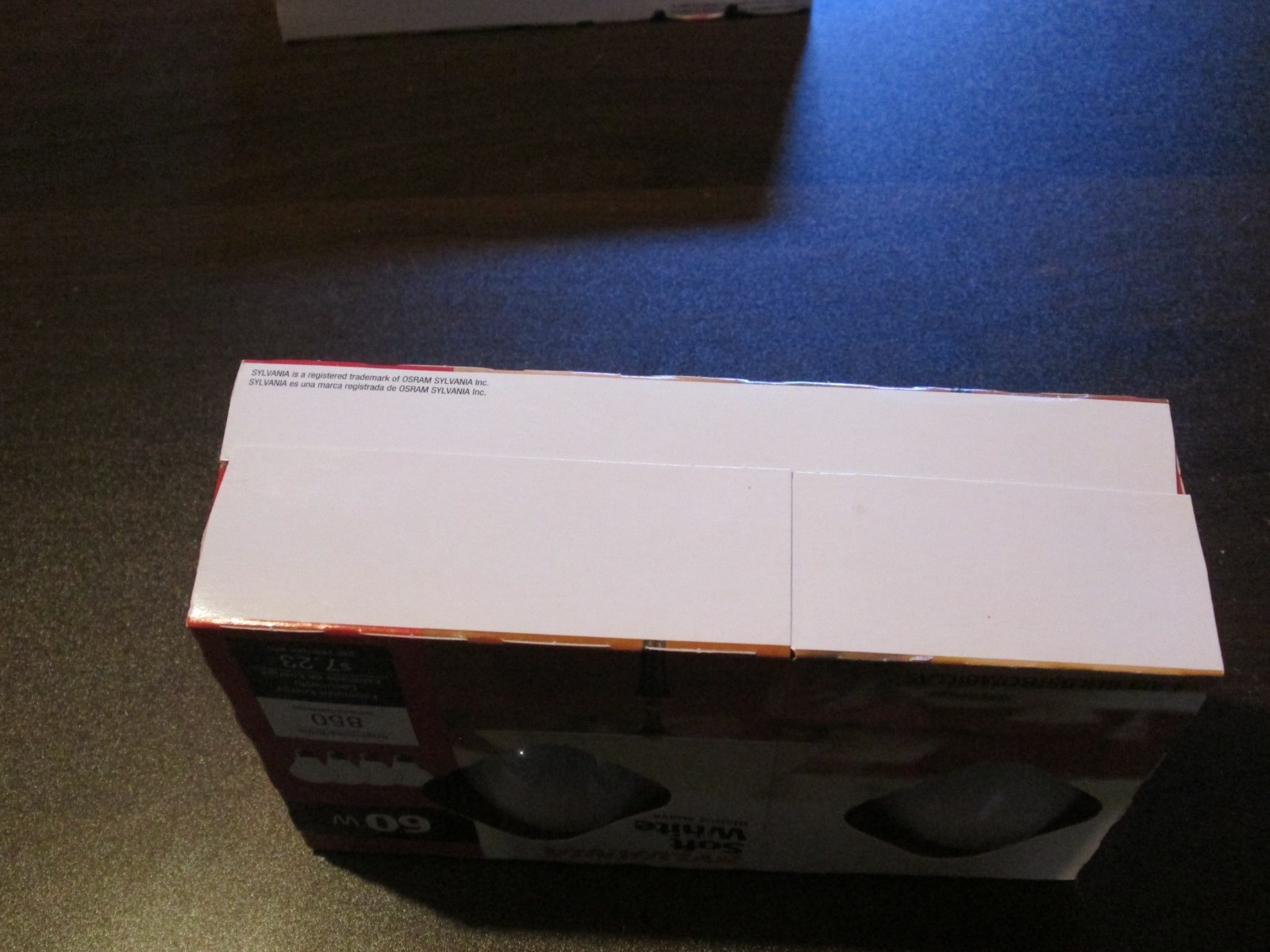 Sylvania 60W Soft White Light Bulbs 4-Pack Lot of 4 Total