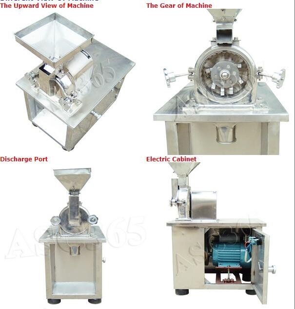 USED Commercial Universal Pulverizer Mill Grinder, 110V 1100W Electric Machi
