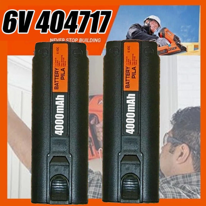 2PACK 6V Battery for PASLODE 6V Ni-MH 404717 902000 900400 900420 900600 Nailer