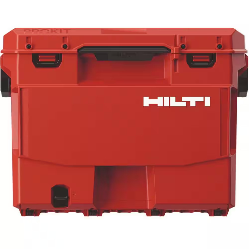 Prokit 16 Gal. Capacity Impact Resistant 22 In. X-Large Red Interlocking Modular