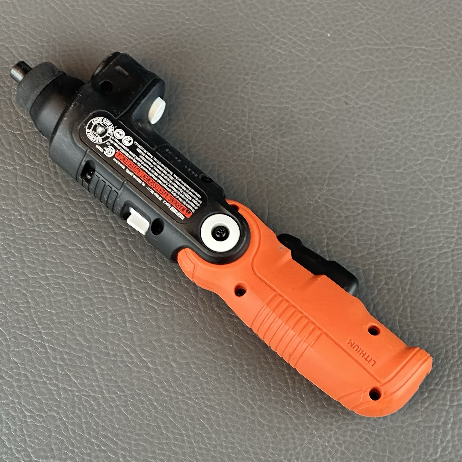 BLACK+DECKER 4V MAX Cordless Screwdriver w/ LED (BDCSFL20C) Charger Not Included