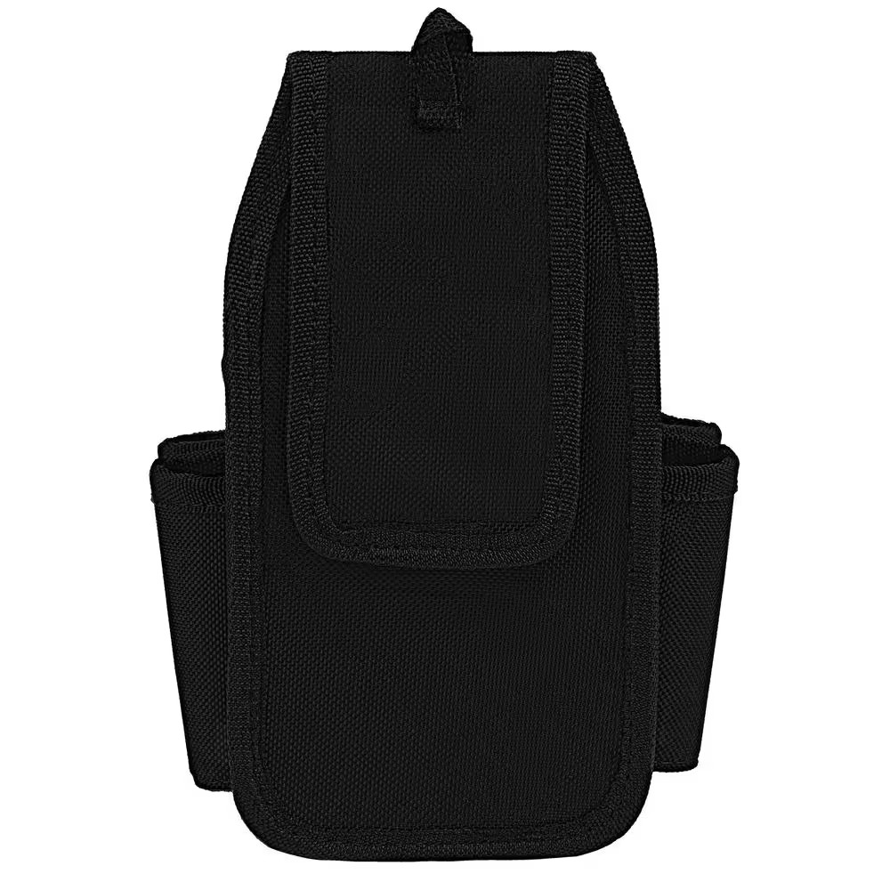 Husky 6.7 In. Black 3-Pocket Utility Tool Belt Pouch