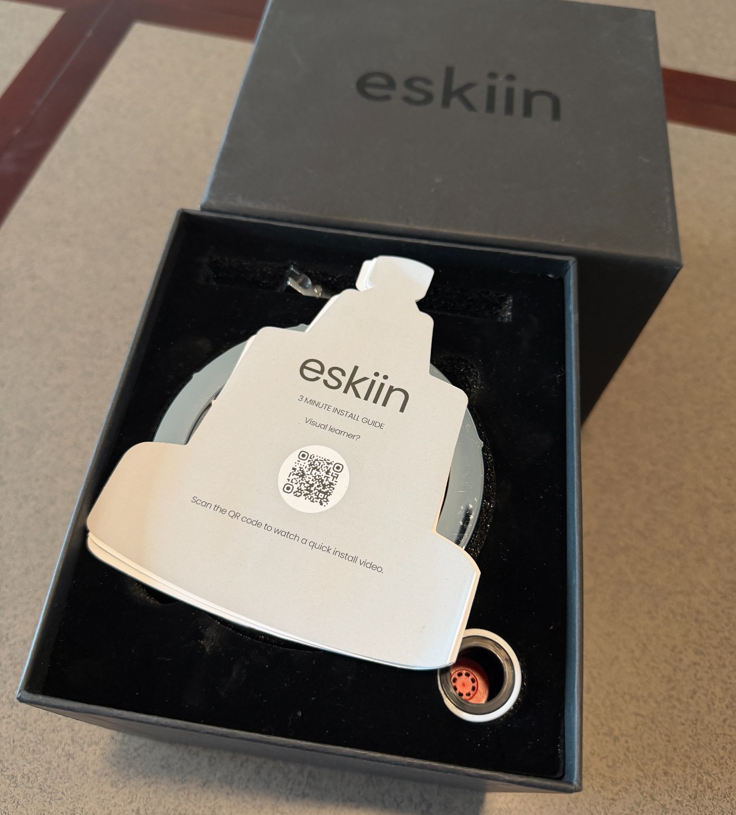 Eskiin Filtered CHROME Wall Mount Showerhead NEW in Package