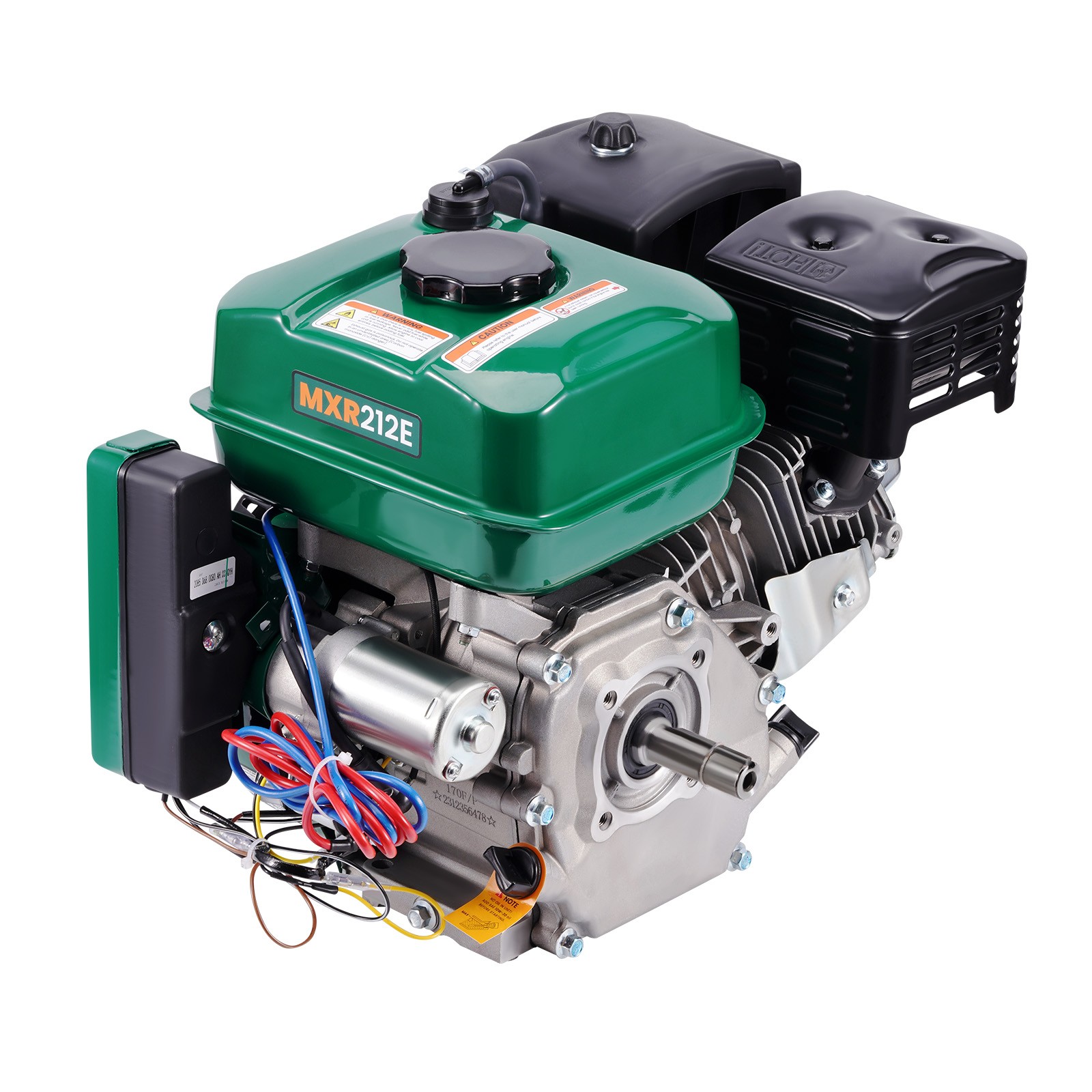 Electric Start Engine Motor Gas 212cc 4-Stroke 7HP Fit for Lawn Mower