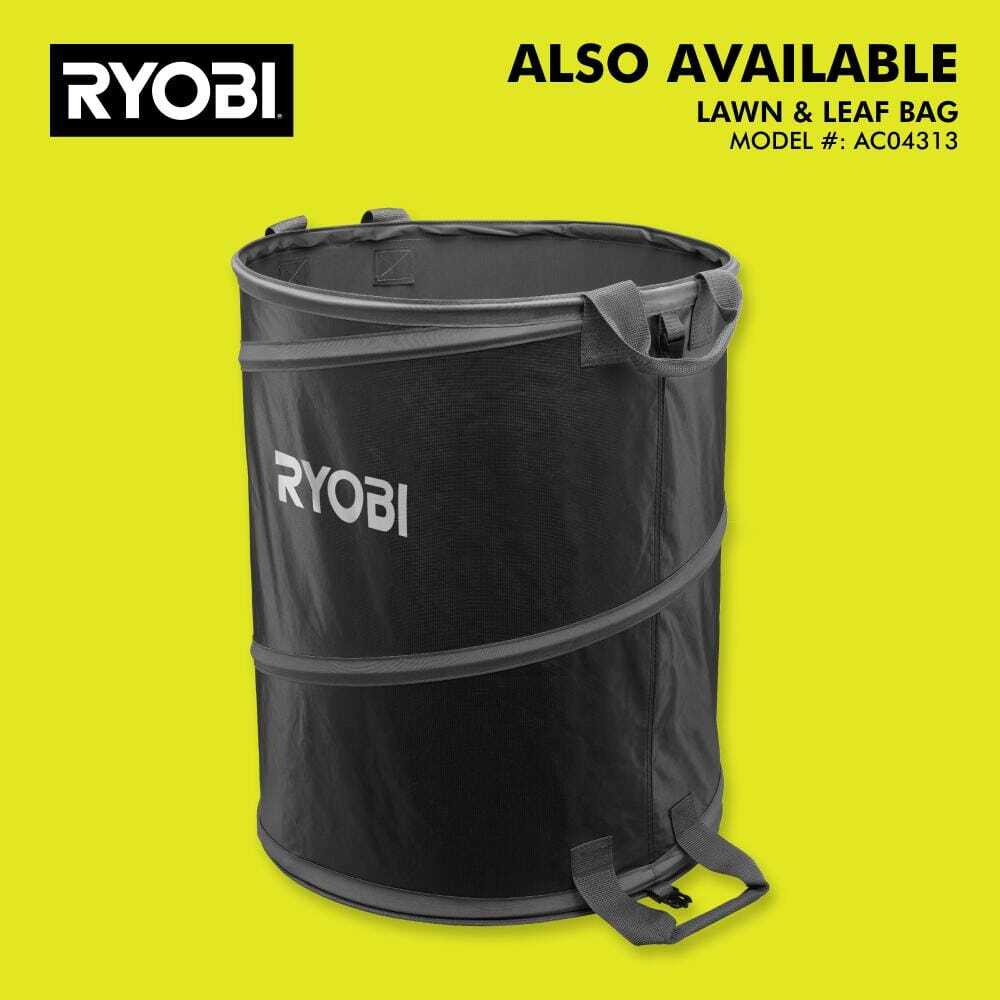 RYOBI ONE+ 18V 90 MPH 250 CFM Cordless Leaf Blower/Sweeper w/ 2.0 Ah Battery