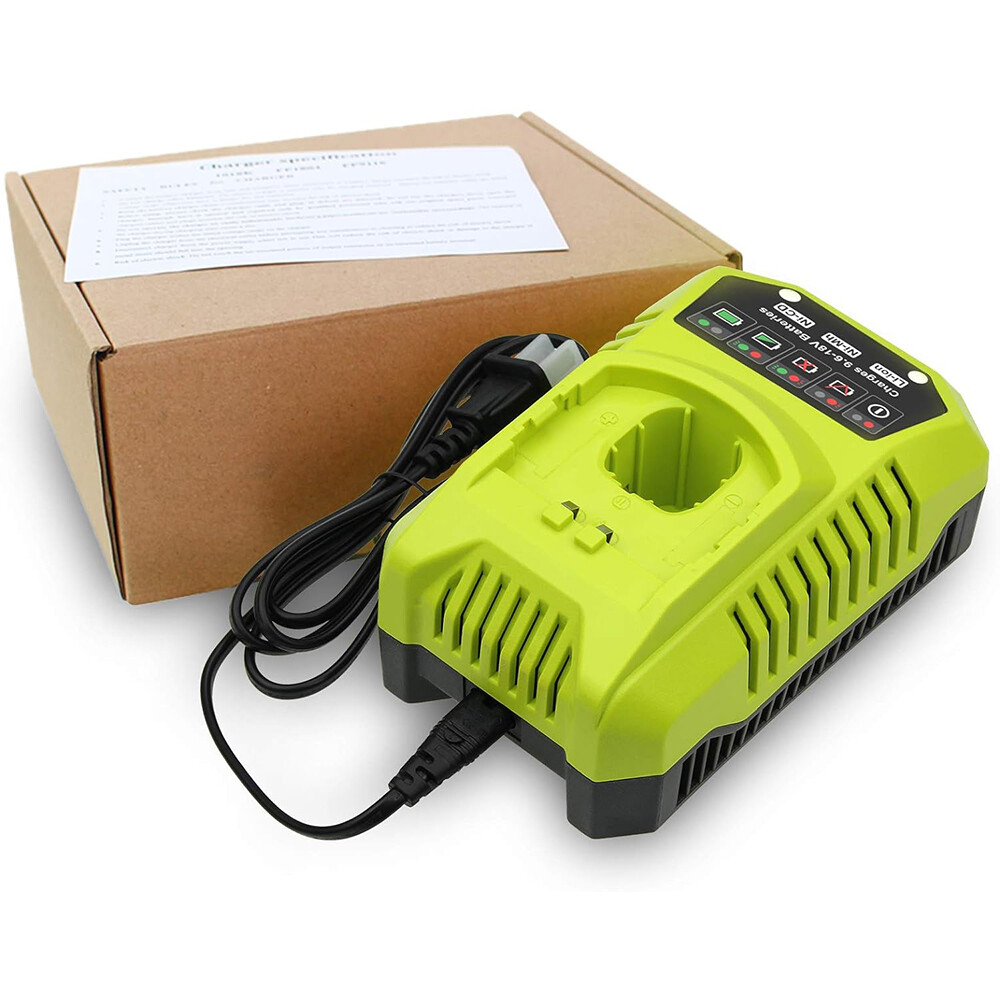 For Ryobi One + 18 Volt P117 18V PCG002 Lithium Ion Battery Charger Li-ion