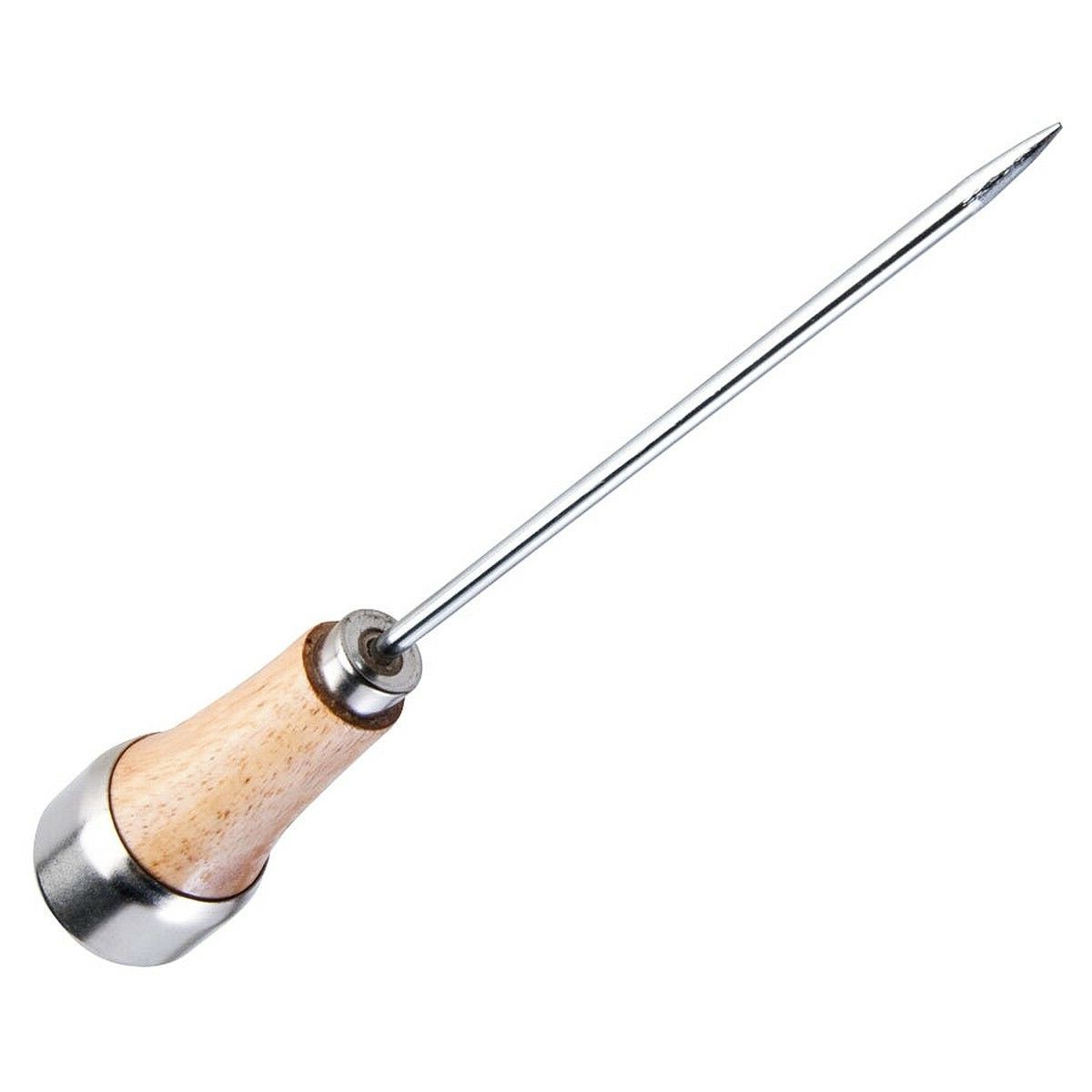 Ice Pick Sharp Carbon Steel 9″ Metal Cap Hard Wood Handle crusher ROYAL ROY 112
