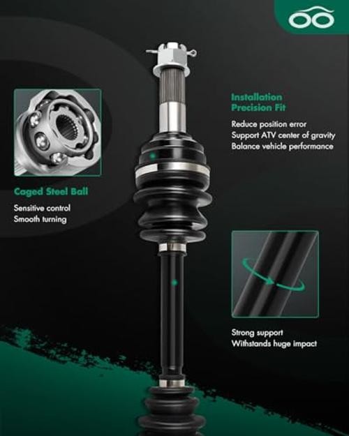 Rear CV Axle Shaft Replacement for Polaris RZR 800 2008-2014 | Rear Left