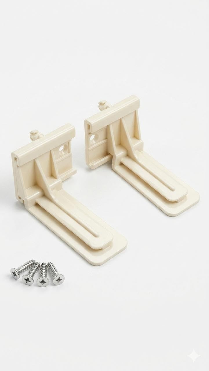 Berta Undermount Drawer Slide Rear Brackets – Plastic Replacement Rear (1 Pair)