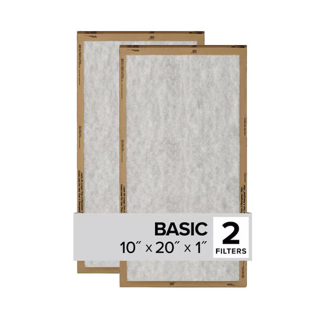 Filtrete MERV 1 Basic Basic Flat Air Filter 2 -Pack any size