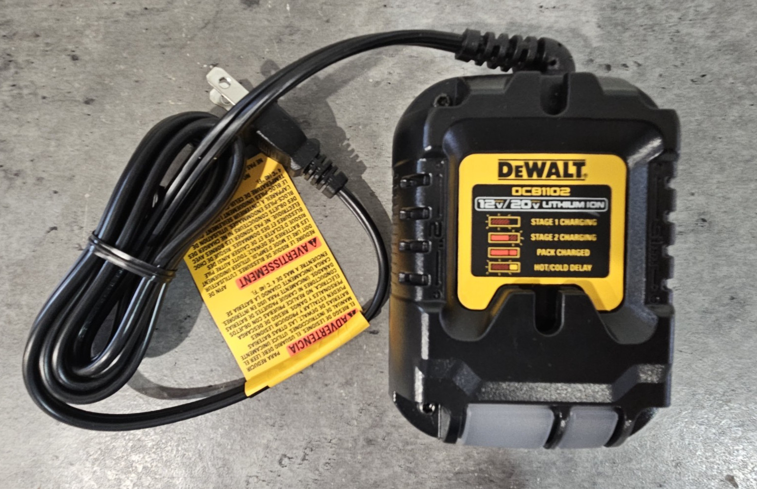 DeWALT Starter Kit DCB1102 Charger, 2 DCB203 2 AH 20V Batteries, & 11″ Tool Bag