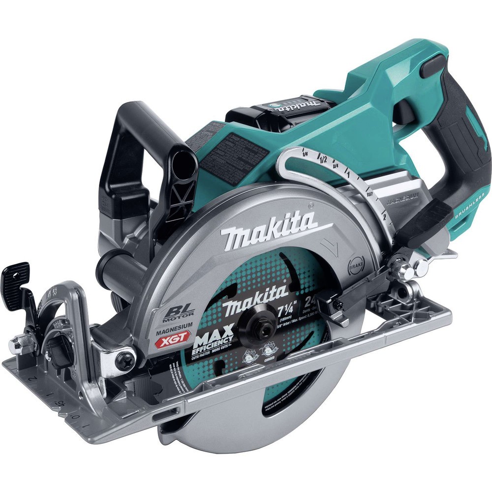Makita GSR01M1 40V Max XGT 7-1/4 in. Rear Handle Circular Saw Kit (4 Ah) New