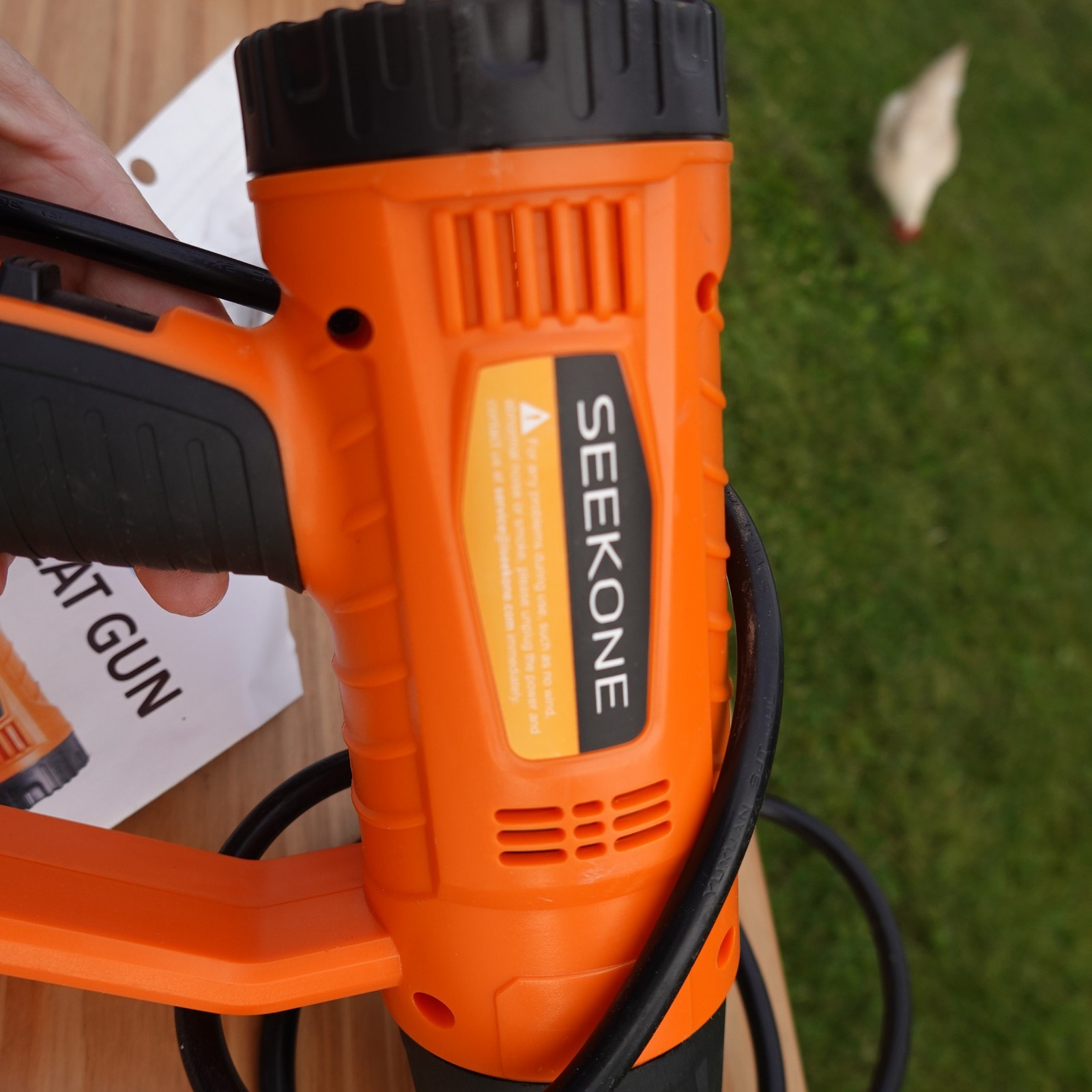 SEEKONE Heat Gun 1800W Heavy Duty Fast Heat Hot Air Gun Kit HG886