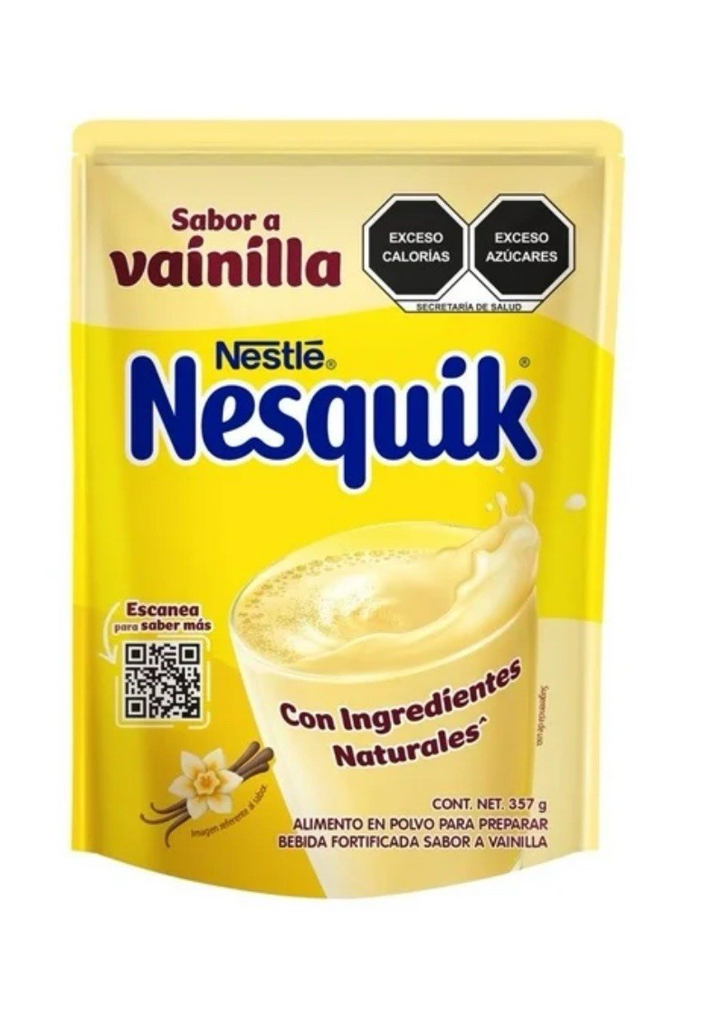 1 NESTLE NESQUIK MEXICO VANILLA FLAVOR MILKSHAKE 357G **FREE SHIPPING**