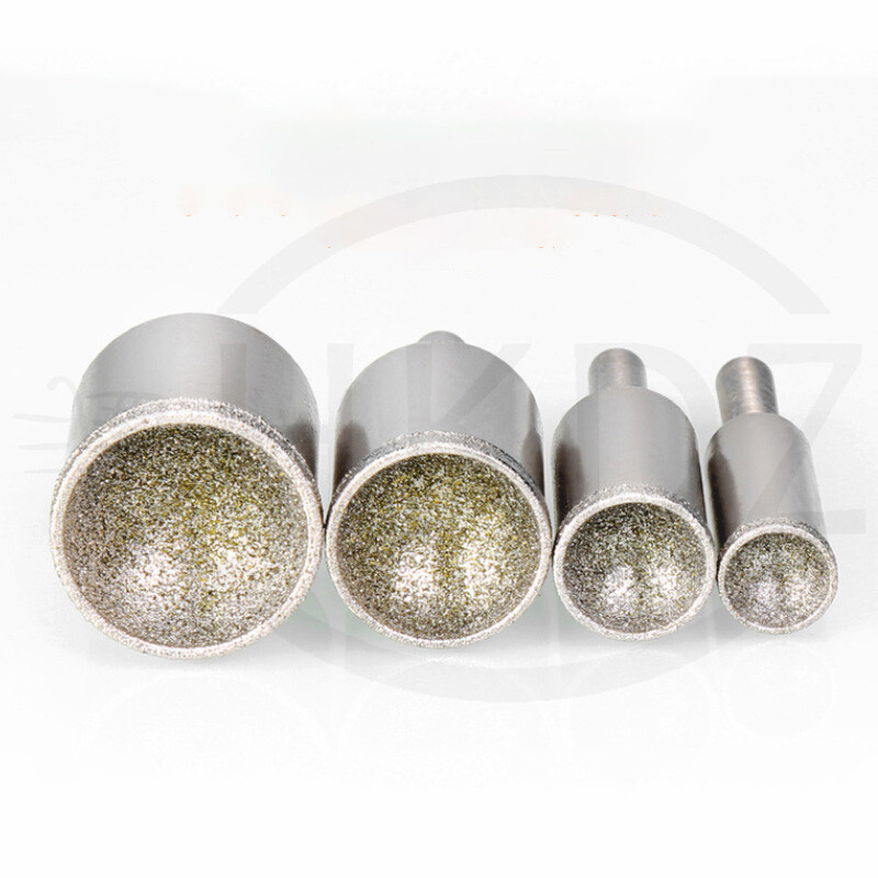 Diamond Burr Grinding Bit Burr Polishing Concave Bead Shaping Rotary Tool 3-25mm