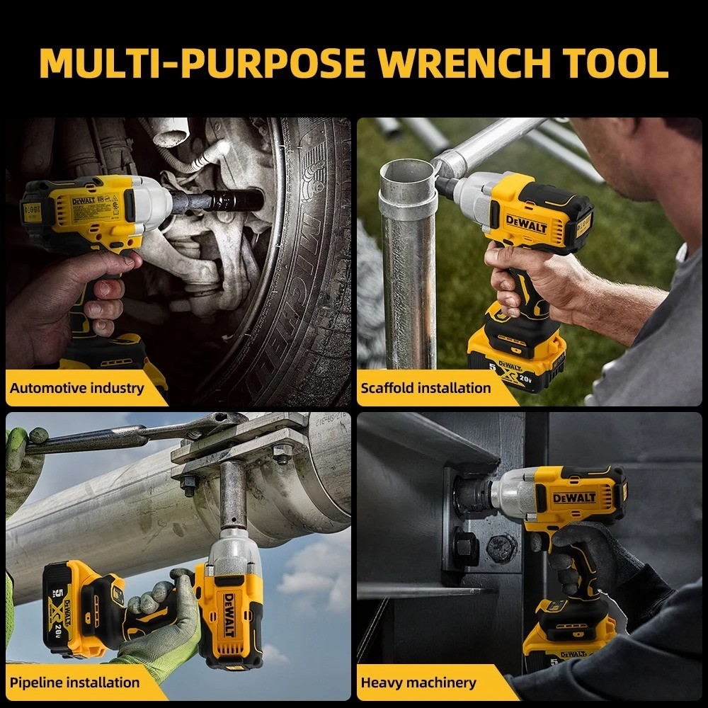 DEWALT DCF892N 20V Impact WrenchDEWALT DCF892 20V MAX Lithium-Ion Cordless 1/2