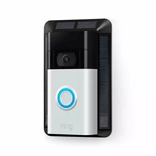 Ring Solar Charger for Video Doorbell 3/3 Plus/4 – (Door bell is not included)