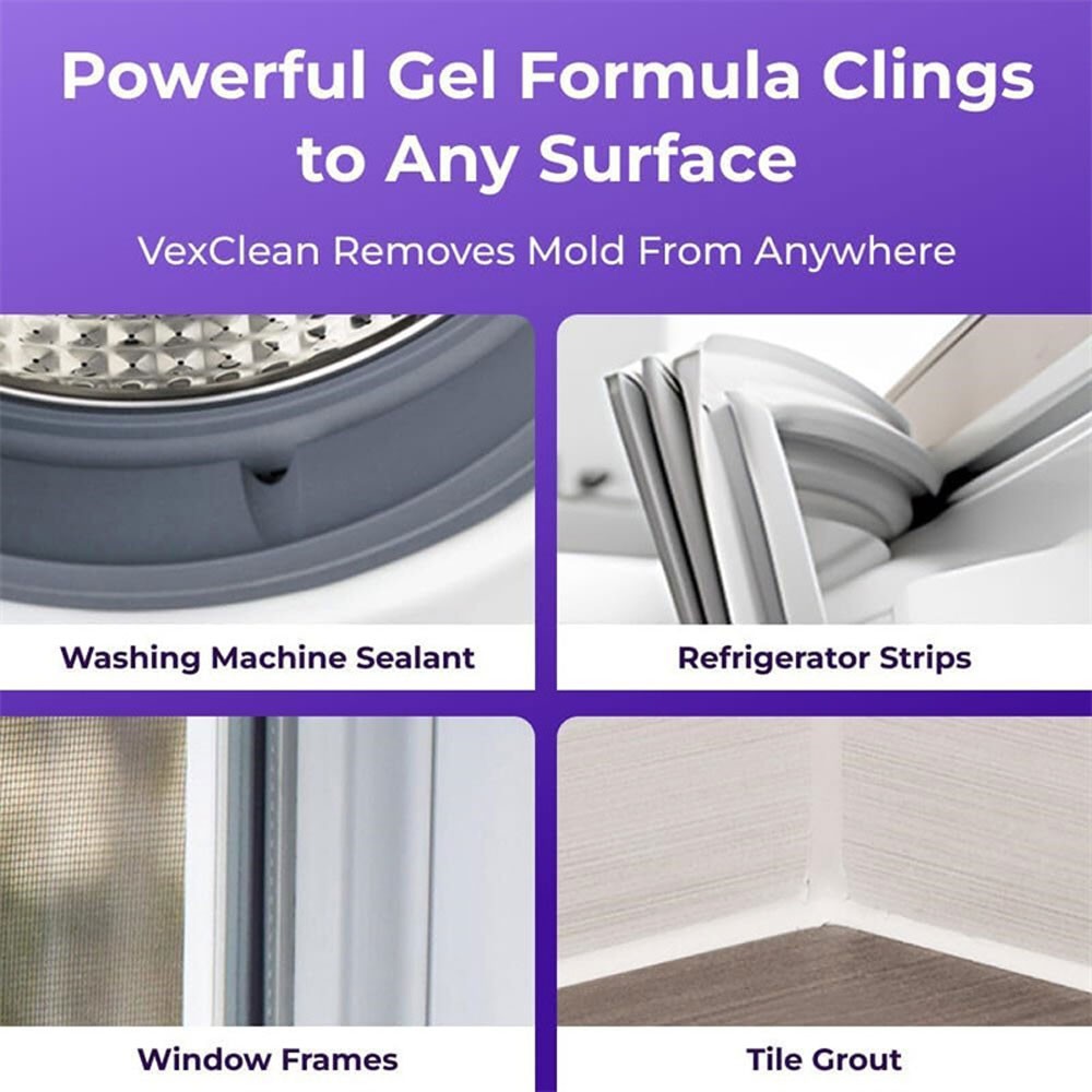 Mold Remover Gel Powerful Cleaning Gel Mild formula Easy to use TL