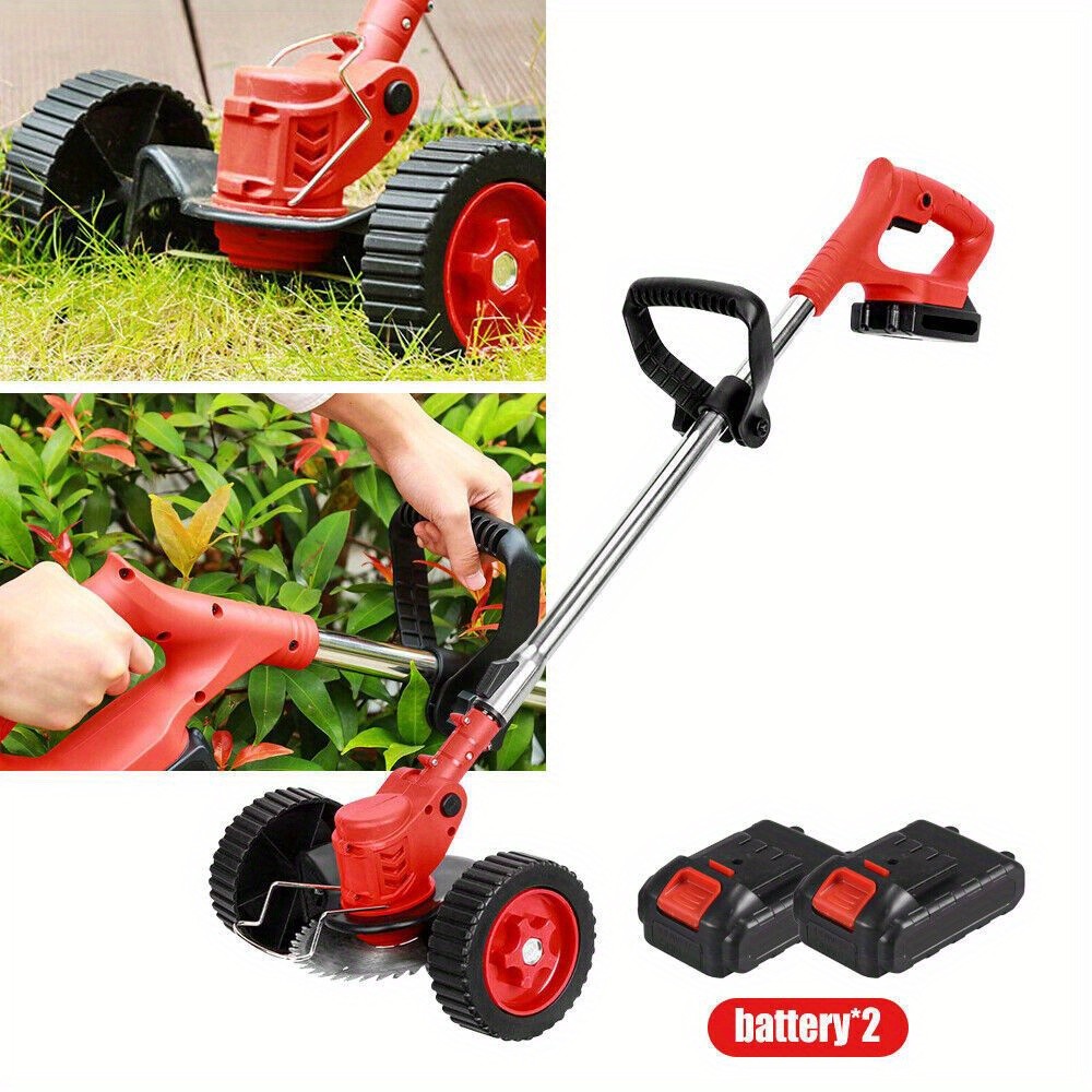 1pc 2026 New Upgraded Cordless String Trimmer – 21V 1200Mah Electric Weed Eater