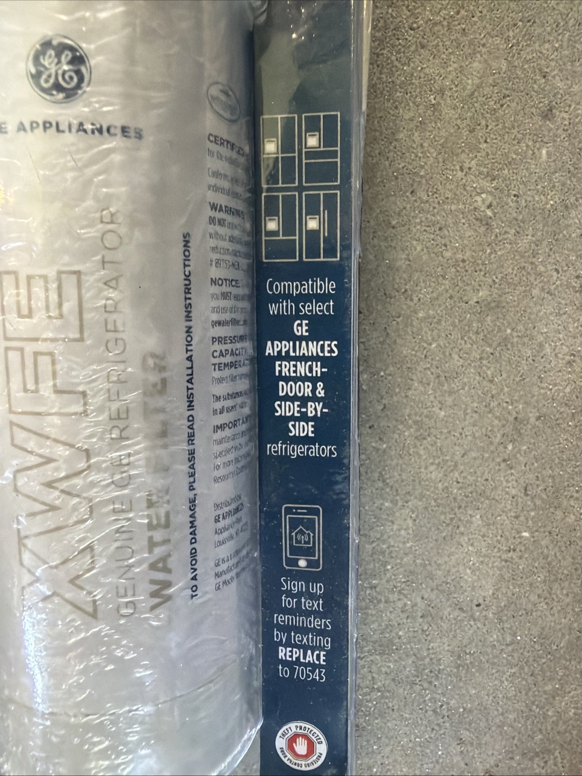 2 Pack GE Genuine XWFE Refrigerator Water Filter for GE *New*