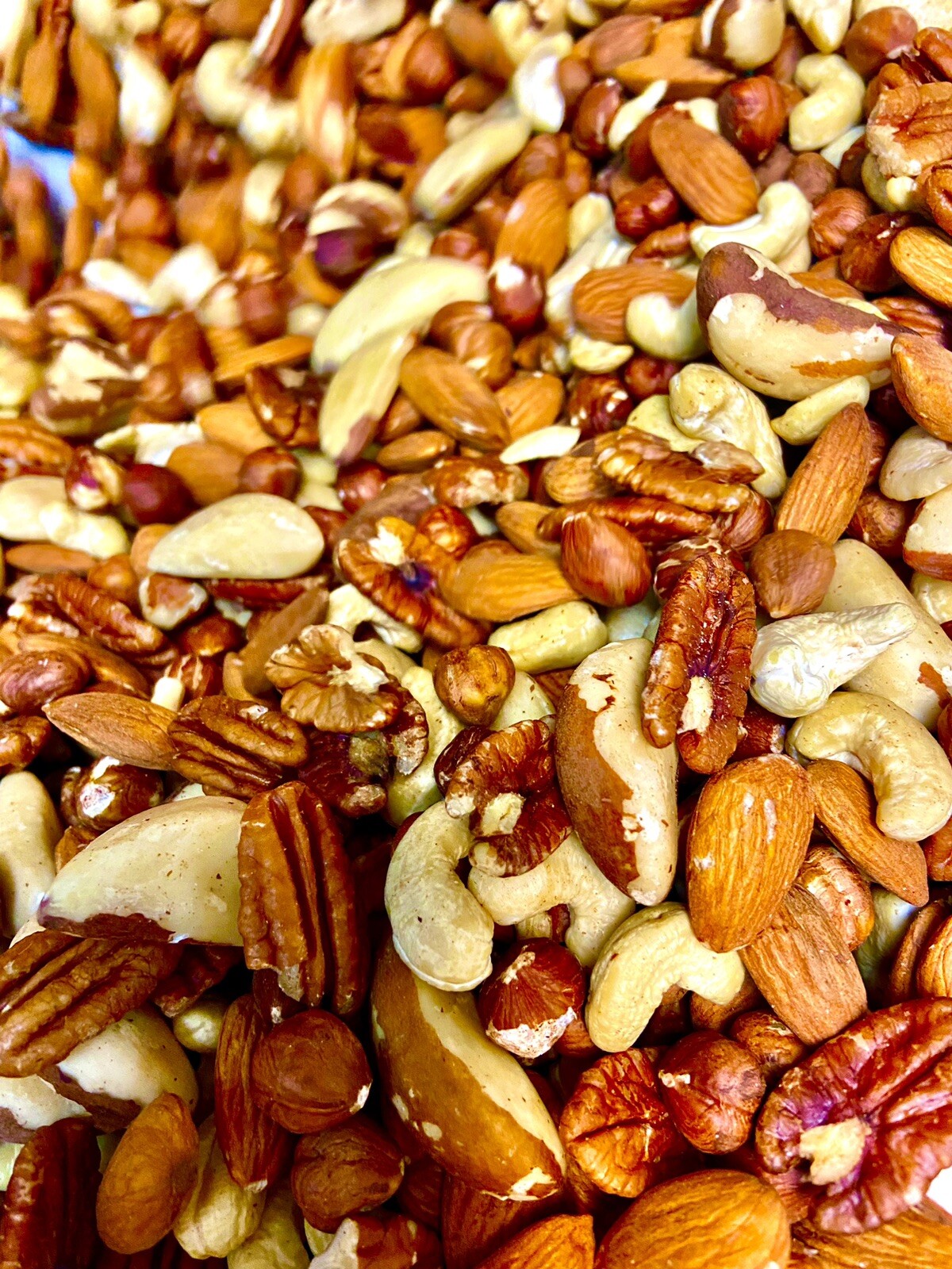 Raw Natural Mixnut Hazelnut Cashew Walnut Almond Pecan 11 oz.to 30 lbs.AgroSun