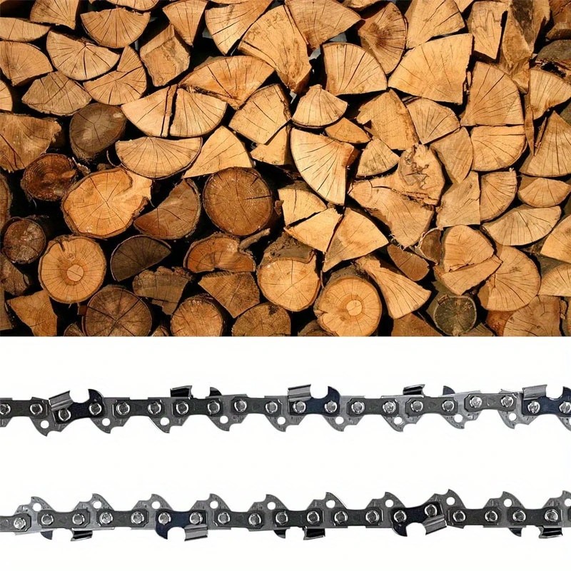 2PCS 20″ inch Chainsaw Saw Chain Blade 0.325″ .058 Gauge 76DL Full-Chisel 76 DL