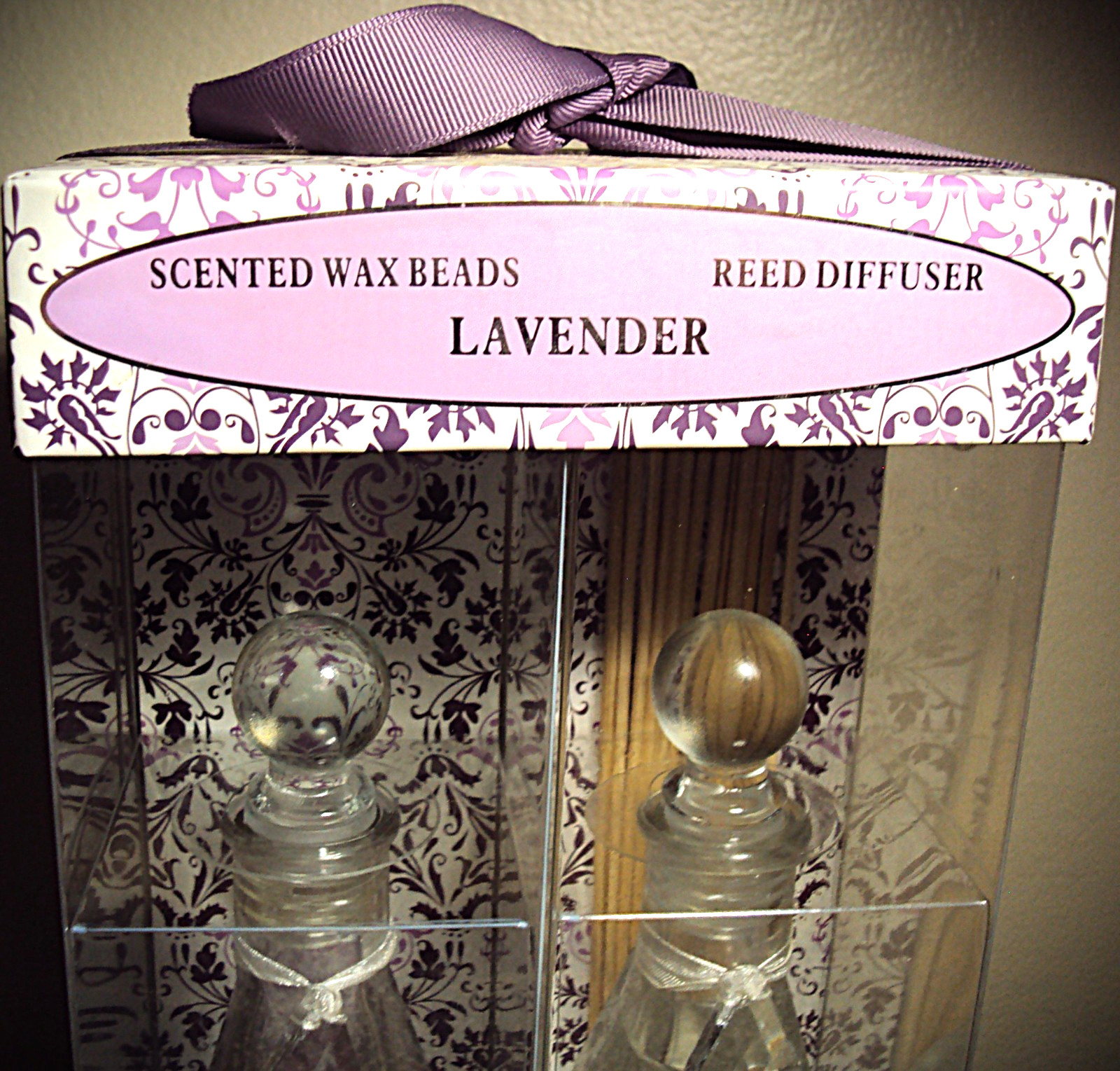 Botanical Reed Diffuser Lavender Lasts 6-12 Months reed Diffuser Wax Beads Set