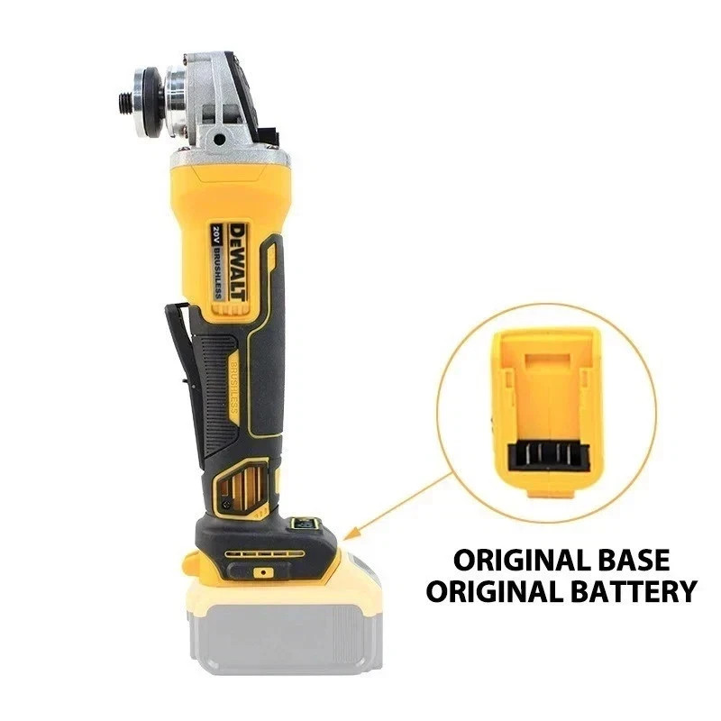 Dewalt DCG406 125MM 9000RPM Brushless Angle Grinder Cordless Cutting Machine