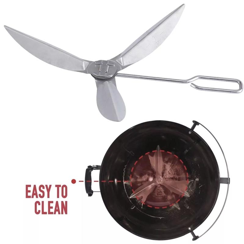 One-Touch Cleaning System Kit 22-1/2-Inch For Weber Grill Parts 7444 Replacement