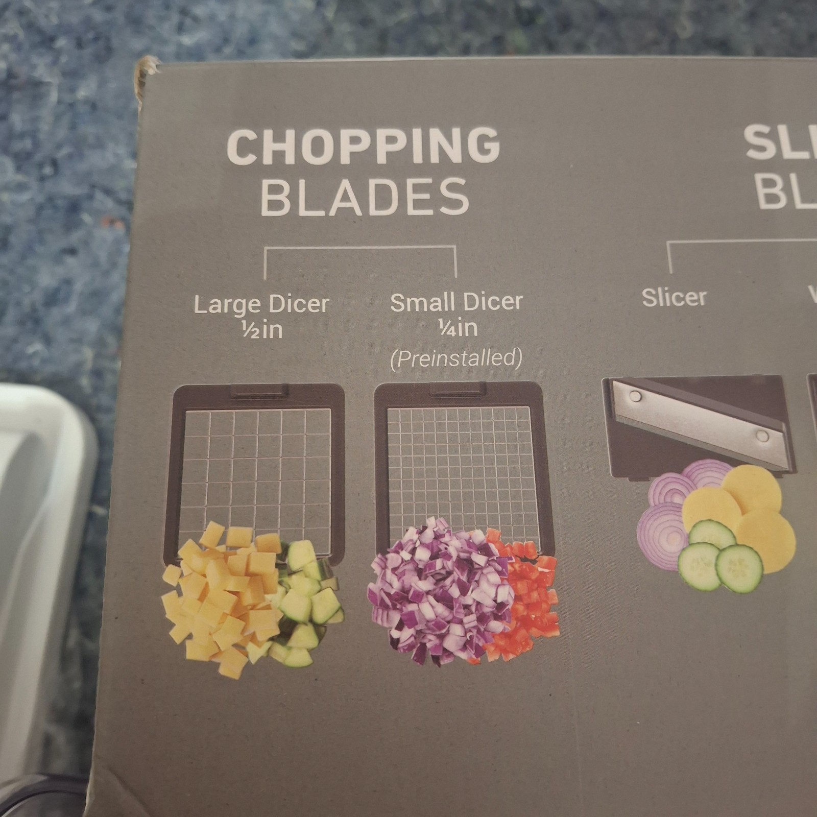 Mueller Pro-Series Multi Chopper Slicer MC-780 White Dicer Julienne Grater