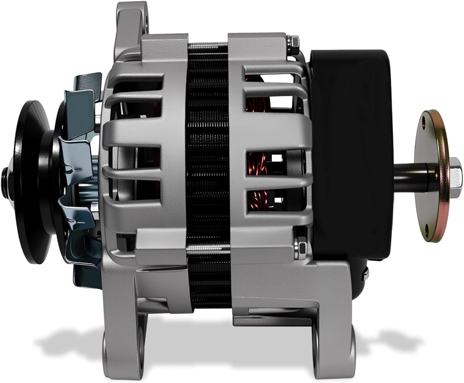 2000W Permanent Magnet Generator, 4000RPM 12V Low Rpm Alternator, Two Wheel Perm