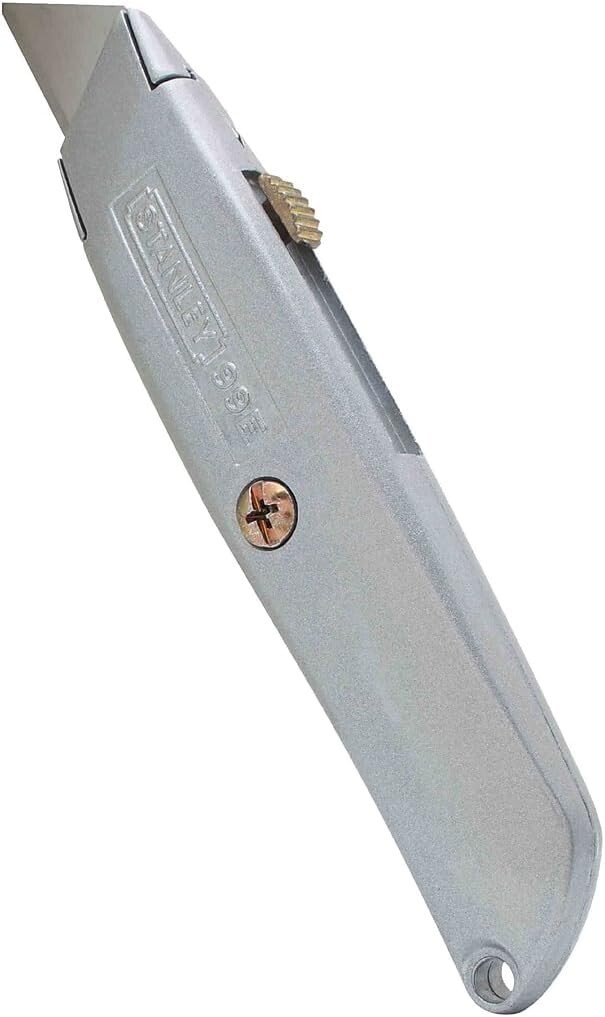 Stanley Utility Knife Classic 99 6 in. Retractable Gray 10-099 Lot Of 3