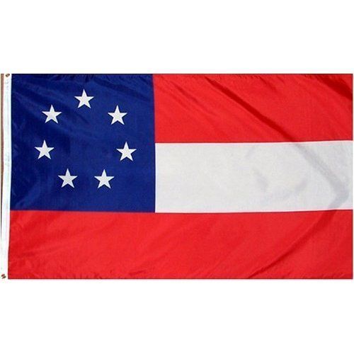 3×5 Ft 7 Stars CSA First National American 1st Southern States Flag Polyester
