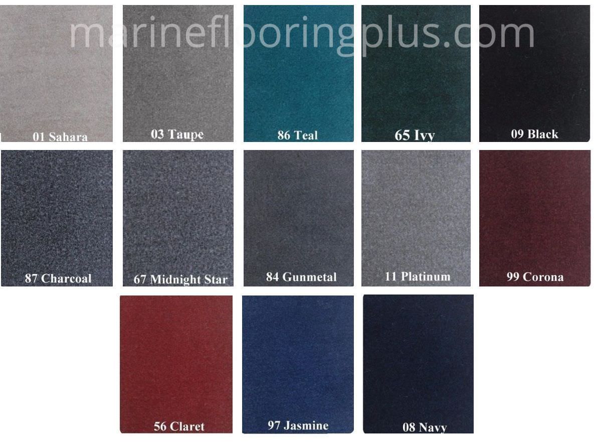 Boat/Marine Carpet 16 oz – 6′ wide – You Choose Length (5′-30′) 14 Colors Rolled