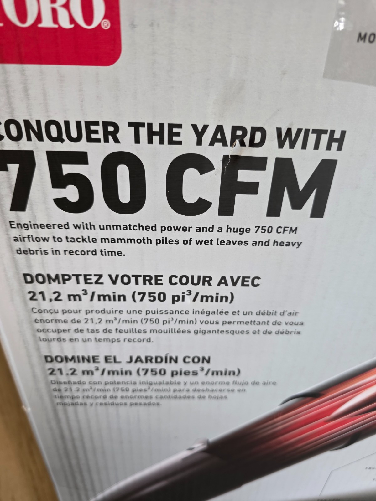Toro Flex-Force 60V 750 CFM / 145 MPH Battery Leaf Blower Kit – With Battery
