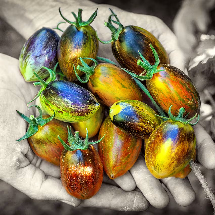 30 BRAD’S ATOMIC GRAPE CHERRY TOMATO SEEDS ~ heirloomseedguy ~ 2026 ~ NON-GMO