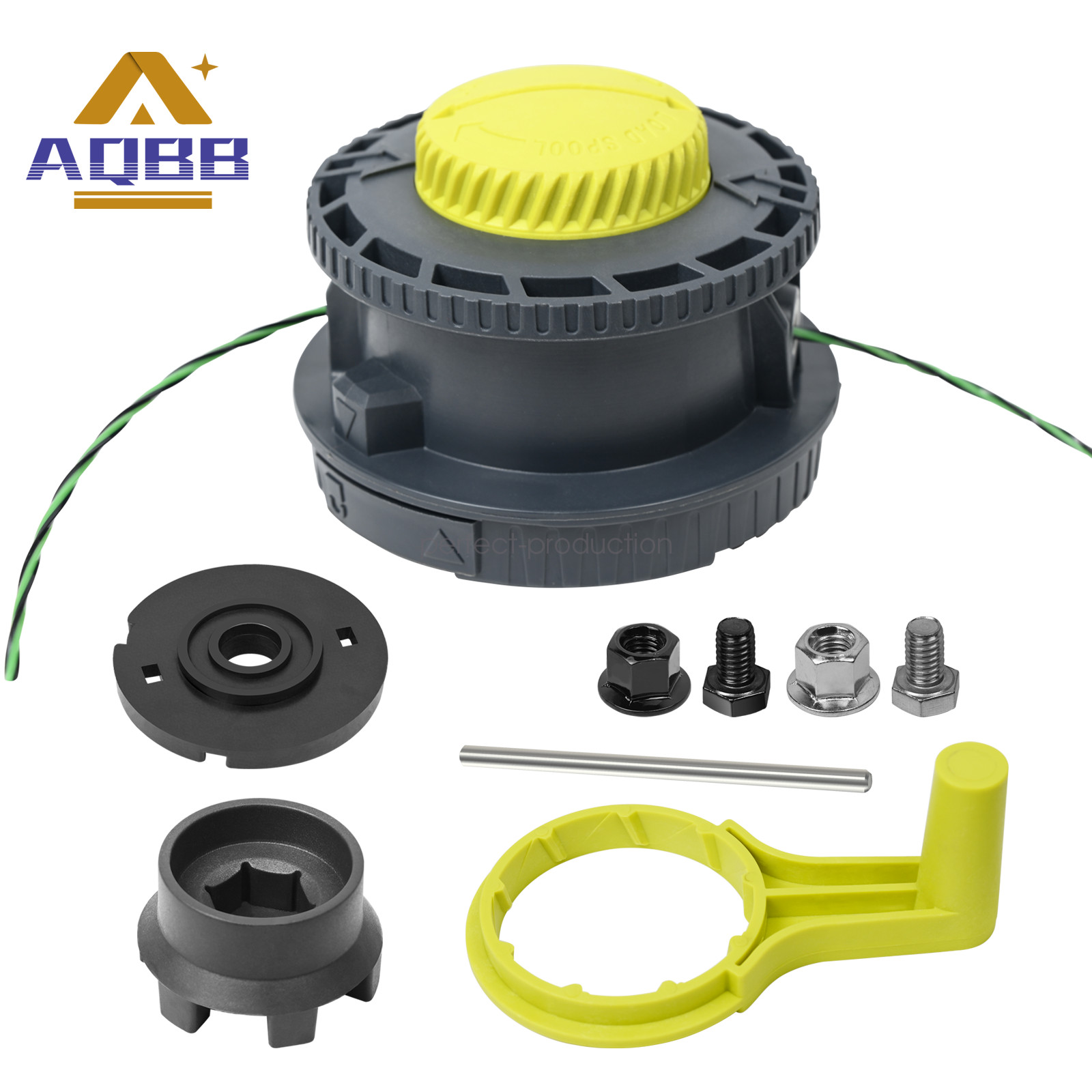 314608005 Fits For Ryobi Reel Easy+ Bump Feed Trimmer Head Straight Shaft