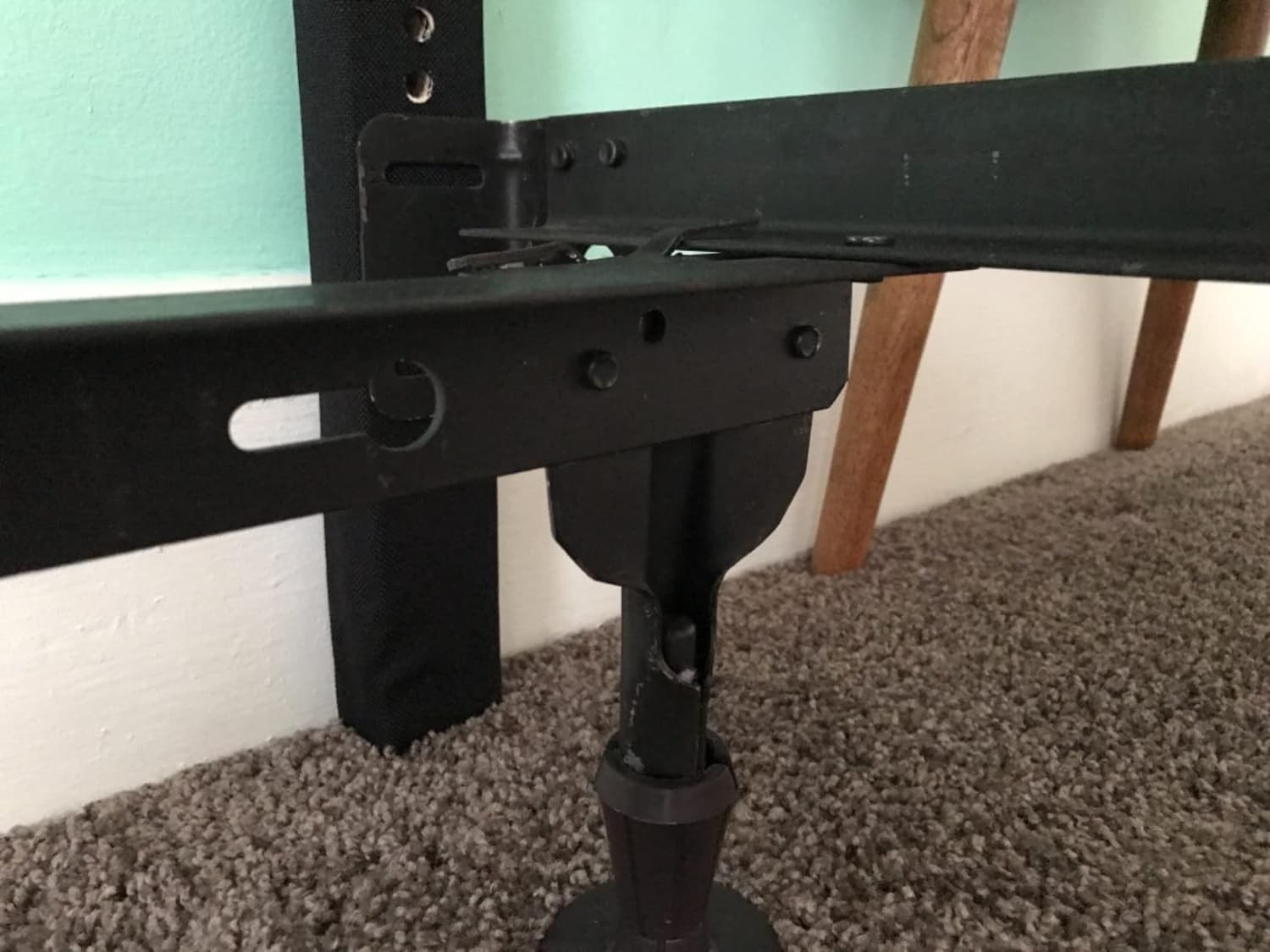 Replace Wheels On Bed Frame With These Sturdy Bed Frame Feet Replacement. Keep B