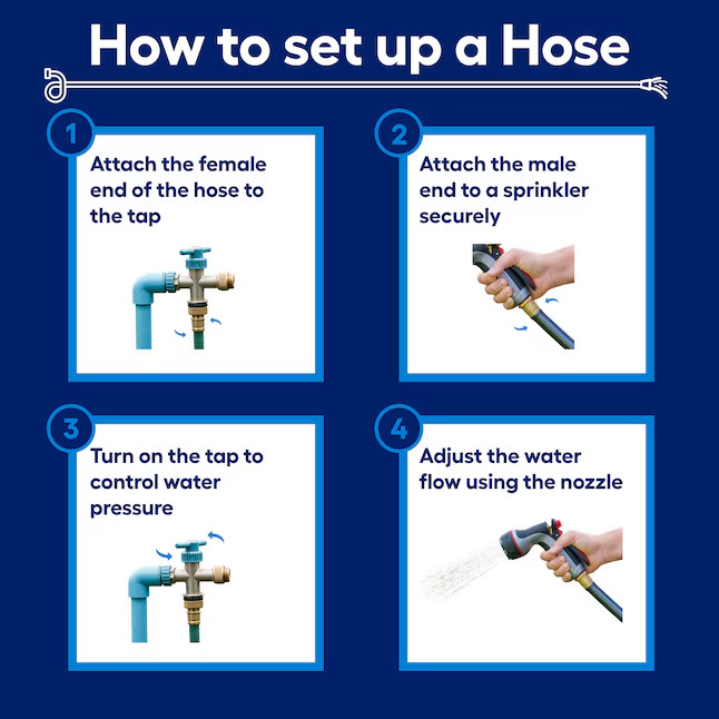 Bionic Steel Pro 100′ Stainless Steel Metal Water Hose Kink-Free Heavy Duty