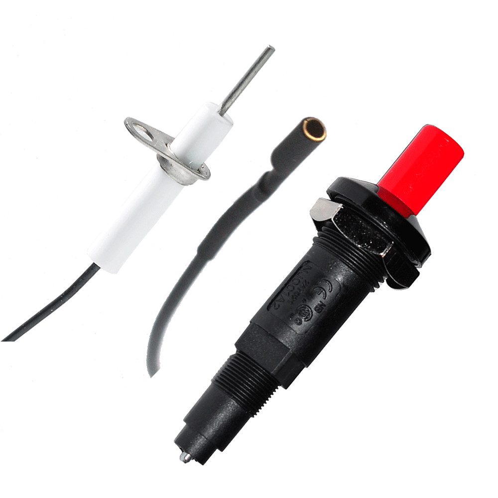 Universal Piezo Spark Ignition With Cable Push Button Igniter Gas Grill BBQ Oven