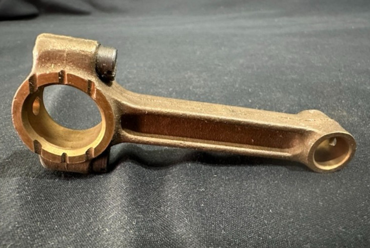 NOS Brass Alloy Connecting Rod 3.50″ Long – No Part Number or Manufacture