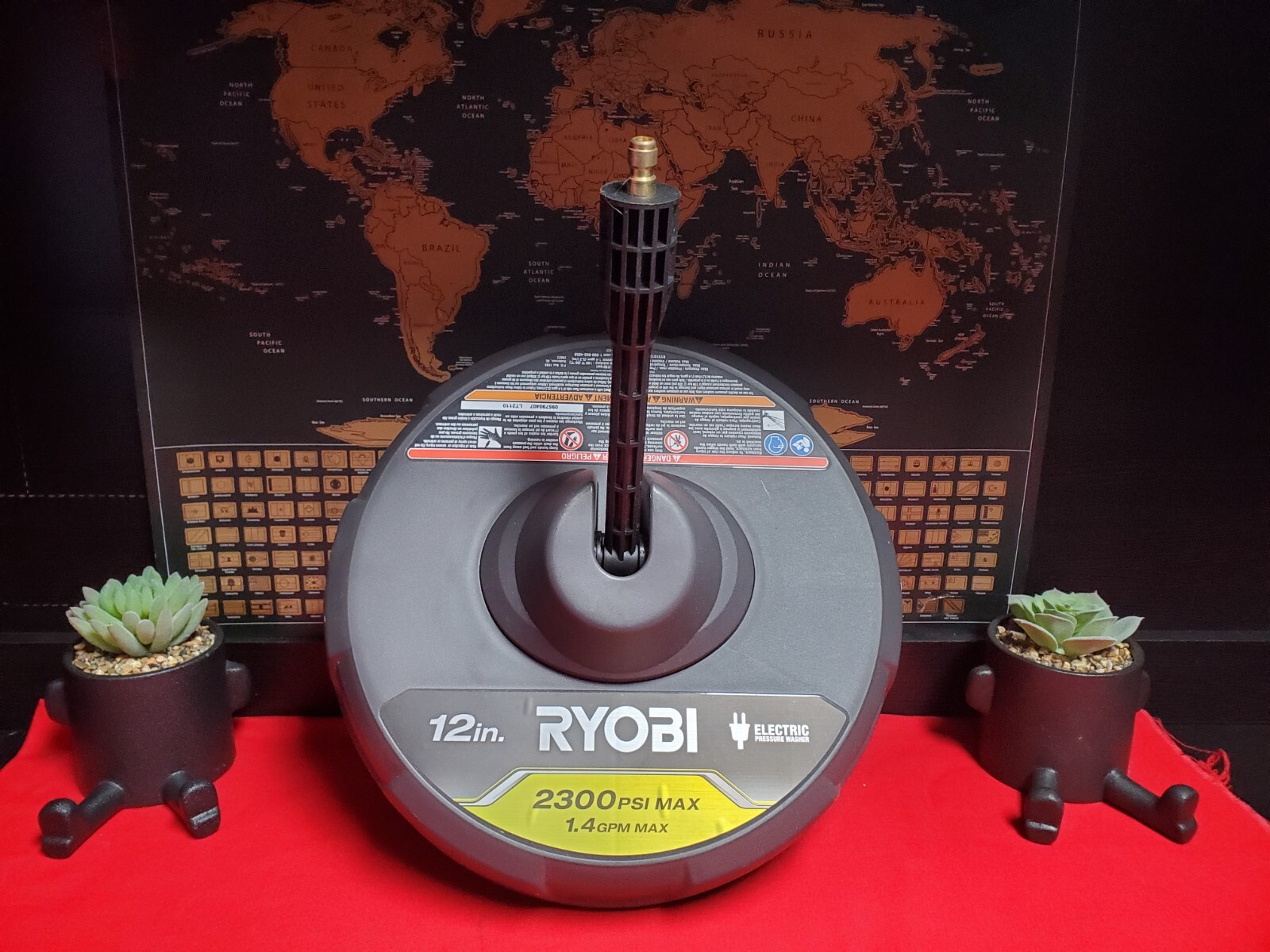 Ryobi 12 in Electric Pressure Washer Surface Cleaner Up To 2300 PSI RY31012